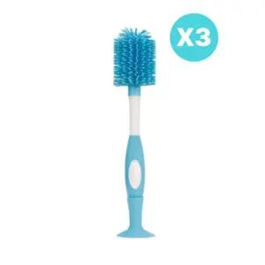 닥터브라운 젖병 젖꼭지 실리콘 세척 솔 흡착 3개