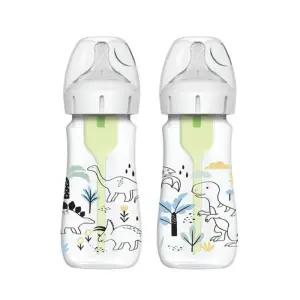 닥터브라운 젖병 배앓이 방지 와이드넥 디노 270ml 2P