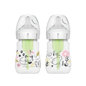닥터브라운 젖병 배앓이 방지 와이드넥 숲속 150ml 2P