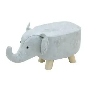 밴프 유아 동물 의자 애니멀 미니 스툴 코끼리 화이트