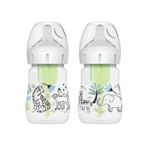 닥터브라운 젖병 배앓이 방지 와이드넥 정글 150ml 2P