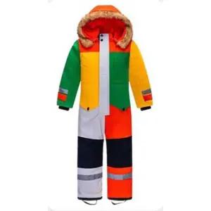아동 올인원 스키복 주니어 키즈 방수 점프수트 방풍