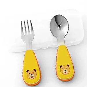 유아용 수저 포크 세트 유아용품 유아 통 유아식기