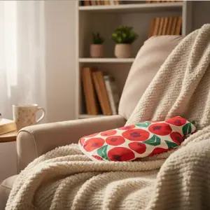 파쉬 보온물주머니 2L+레드베리패턴 면커버