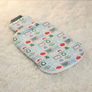 파쉬 보온물주머니 2L + 크리스마스선물패턴 면커버