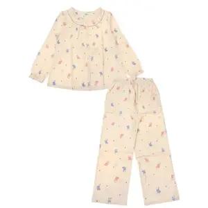 [갤러리아] [비비안]귀여운 고양이프린트 면기모 여성잠옷(WP8873R CR)