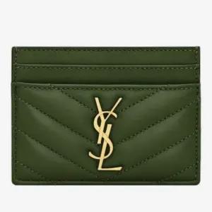 브라운 가죽 컴팩트 카드지갑 423291 AAA443189