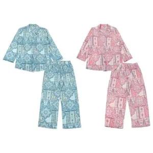 [갤러리아] 와코루 면 니트 페이즐리(살루트)커플파자마[WPA2506M/WPA2506W]