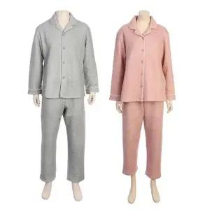 [갤러리아] G/비비안 따뜻하고 가벼운 삼중직 기하학나염 남여성파자마 세트(MPWP8874A)