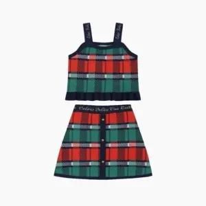 [갤러리아] 25F 베네통키즈 크리스마스 뷔스티에 상하세트 (QAKP11561/QASK12561-)