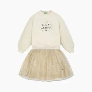 [갤러리아] 25F 베네통키즈 별 샤 상하세트(QAMT21561/QASK14561-)