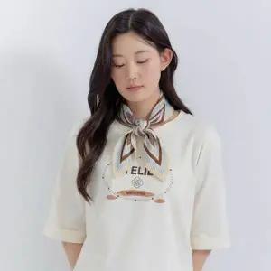 [지센] 2컬러 모노그램 플리츠 스카프 LAAMO804_P410376536