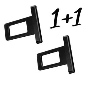 차량용 안전벨트 소리 차단 클립 일자형