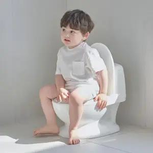 [아이팜] 위생적인 소프트포티 유아변기 배변훈련 푹신한 사용감