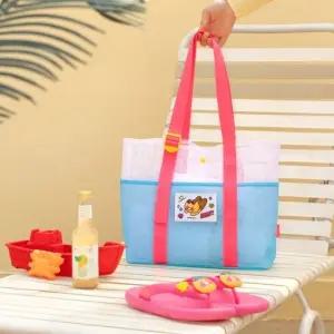 카카오 비치백 수영장가방 그물가방 귀여운 춘식이 (WF7D383)