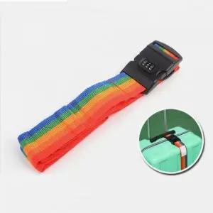 여행용 번호 자물쇠 캐리어 잠금 타이 안전벨트 (WFKMTGK)