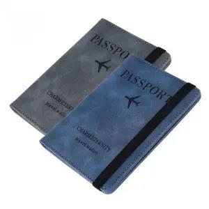 도난방지 RFID 여권 지갑 카드포켓 휴대용 케이스 (WFKMTRO)