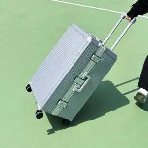 여행용 마블링 무늬 캐리어 보조가방 세트 (WFKMTOU)