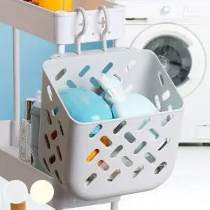 틈새바구니 소 벽걸이 걸이식 슬림 다용도 세탁물 접이식바구니