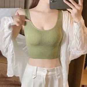 여성 5컬러 릴렉스 스포츠 피트니스 크롭 나시