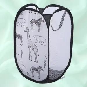 애니멀 네트망 바스켓 세탁물 수납 분리수거 바구니