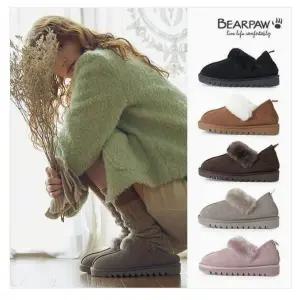 [베어파우](광주신세계)WINNIE 여성 양털 슬립온 5종 0826001,002,004,013,030QD-W -DJ
