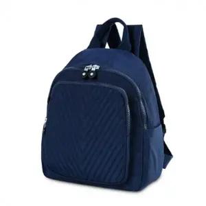 여행 캐주얼 배낭 미니 수납 가벼운 가방 네이비
