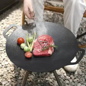 바겐슈타이거 인덕션겸용 IH코팅 그리들팬 36CM 블랙