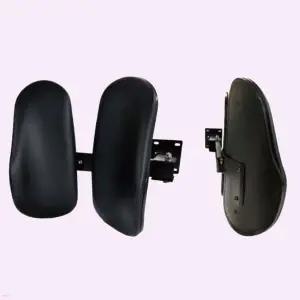 고품질 장애인 양변기등받이 가변형 블랙 화장실 보호 쿠션 (WFFITAD)