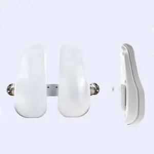 고품질 장애인등받이 ABS 고정형 화이트 화장실 보호 쿠션 (WFFITAE)