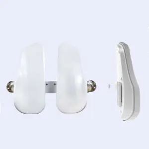 장애인등받이 ABS 고정형 화이트 화장실 보호 쿠션 (WFFITAE)