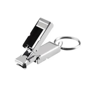 [하프클럽/]휴대용 스텐 손톱깎이 키링 접이식 미니 네일깎이 열쇠고리