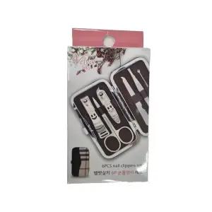 [하프클럽/]4000벨벳 실키손톱깎이6P 휴대용 네일케어세트 도구