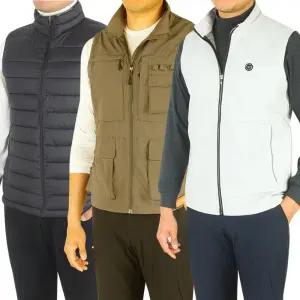 가을 겨울 남성 다용도 멀티 아웃도어 조끼 작업복 등산복 단체복 경량 패딩조끼