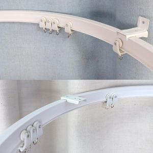 휘어지는레일 천장고정 벽고정 커튼 레일 50m까지 하나로 연결가능 김씨네커튼