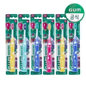 GUM 검 치과 어린이 유아 부드러운칫솔 (7~9세) (902) 6개