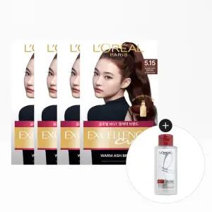 엑셀랑스 크림 염모제 4개+본드리페어 100ml 랜덤)