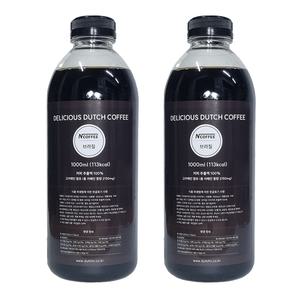 [엔커피] 더치커피 콜드브루 1L+1L