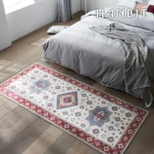 한빛카페트 이매진 에스닉 빈티지 셔닐 러너 침실러그 80x200cm