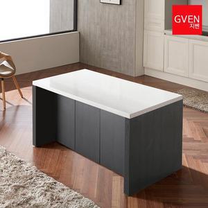 [지벤]GVEN 지벤 바우스 H형 인조대리석 1200 높은 아일랜드 홈바