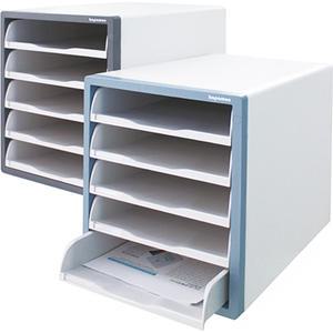 카파맥스 오픈형 서류함 5단 17500 문서 서류 데스크 정리