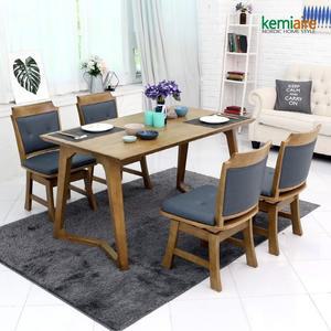 아르곤 4인용 회전의자 원목식탁SET의자형 KHD-440