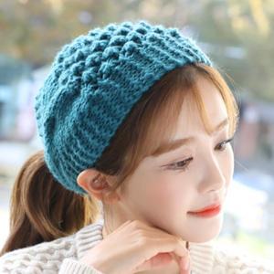 미스21 도톰한니트 뜨개타크 헤어밴드 (hb961)