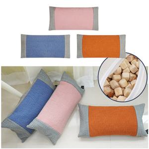 편백나무베개 메밀베개 피톤치드 국내산 편백나무 큐브 칩 3kg  유아동 100%순면겉커버