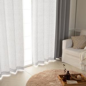 까르데코 피핀 페어라인 + 솔리드 거실 암막커튼 4장