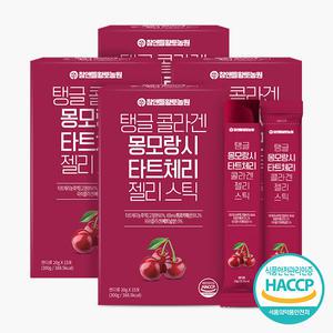 참앤들황토농원 몽모랑시 타트체리 콜라겐 젤리스틱(20gx15포) 4박스(총60포)