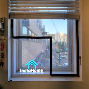 겨울 맞춤 방풍비닐 제작 우풍차단 단열재 창문 베란다 바람막이 자석 지퍼 타입 가공