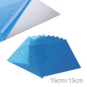 DIY 거울 스티커 (16매) 벽부착 접착식 포인트 스티커 만들기 재료