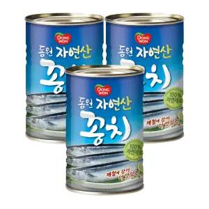 동원 꽁치 원터치, 300g, 3개