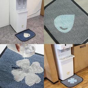 [시나앤소모]정수기 물흡수 미끄럼방지 클린매트 [소형]